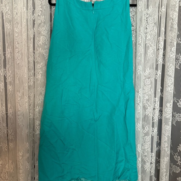 Jessica Howard Teal linen dress.. Size 24 - Picture 6 of 8